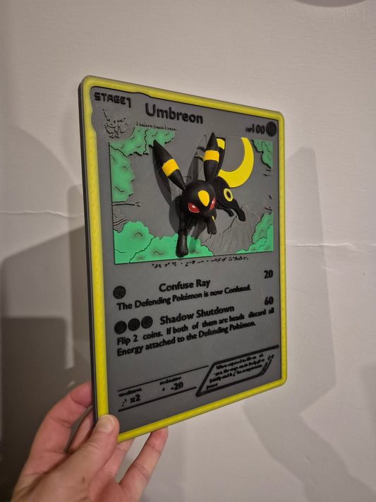 Umbreon Pop-Out Pokemon Card