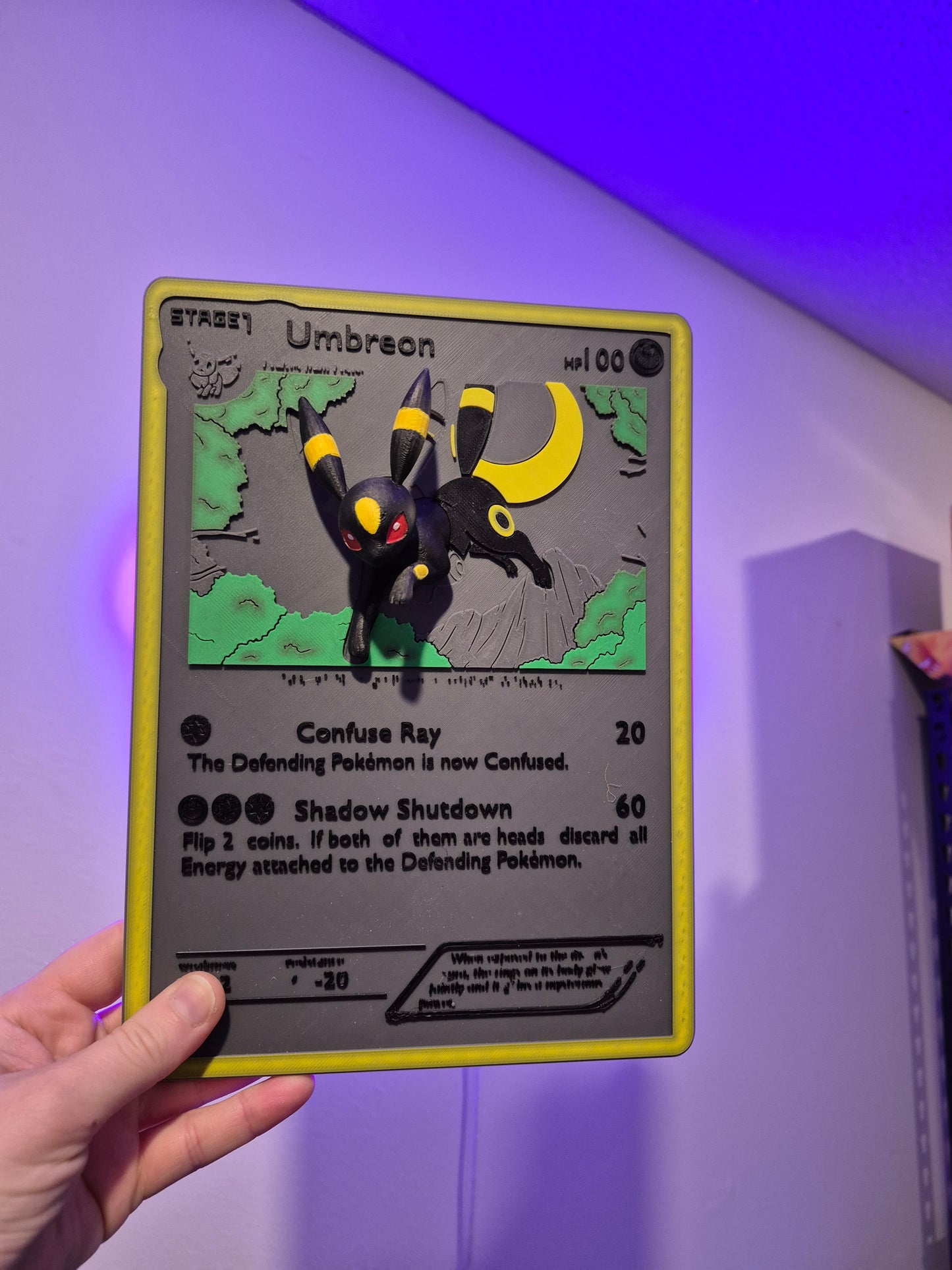 Umbreon Pop-Out Pokemon Card