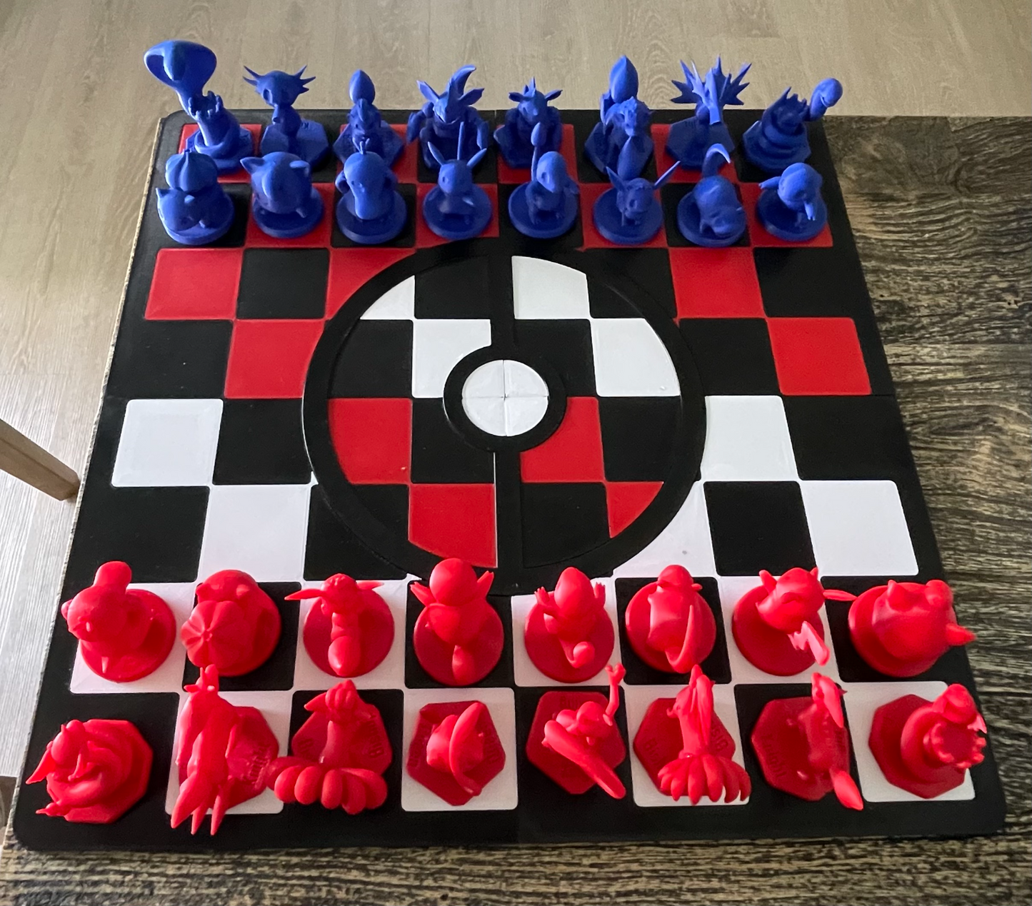 Custom Pokemon Chess Set