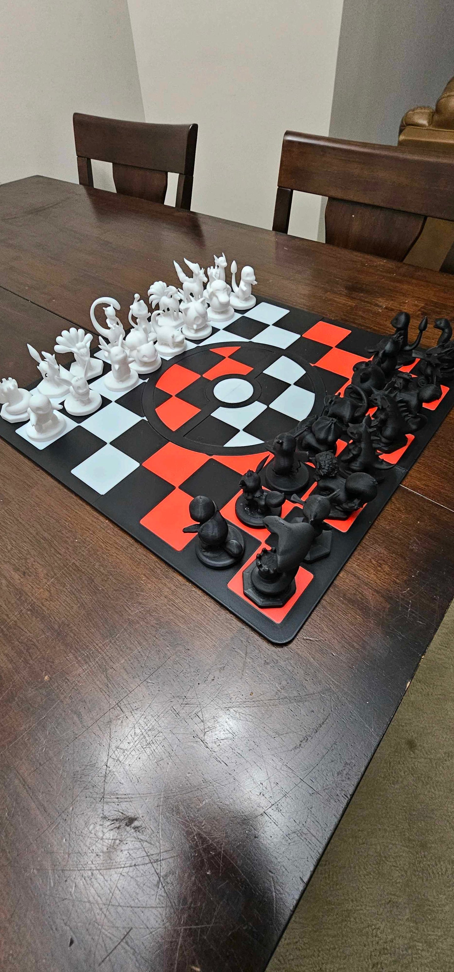 Custom Pokemon Chess Set