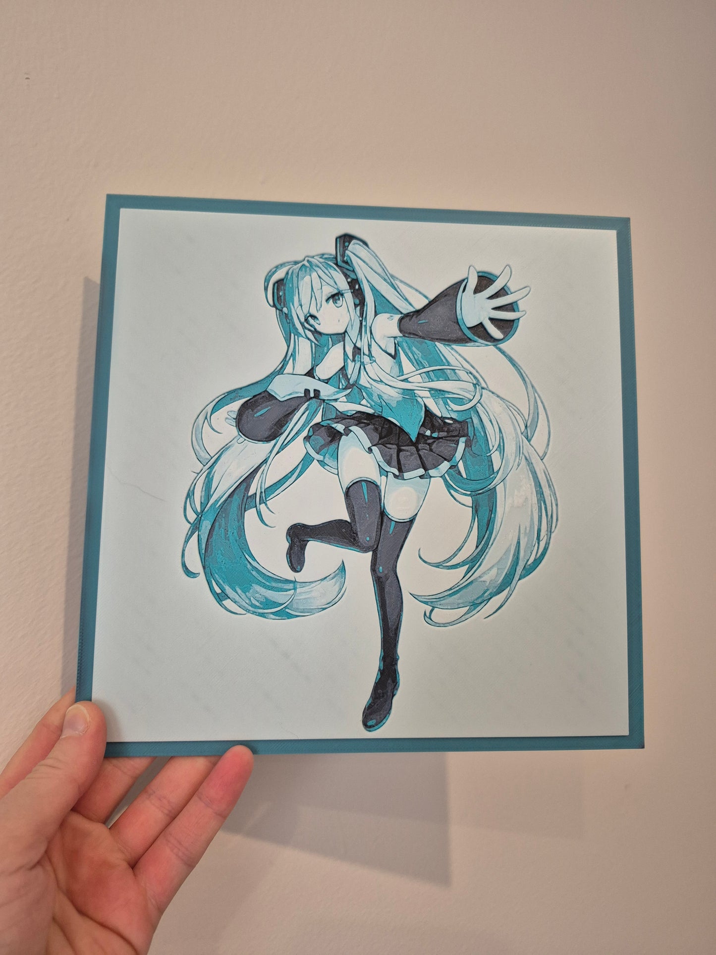 Hatsune Miku Art Plate