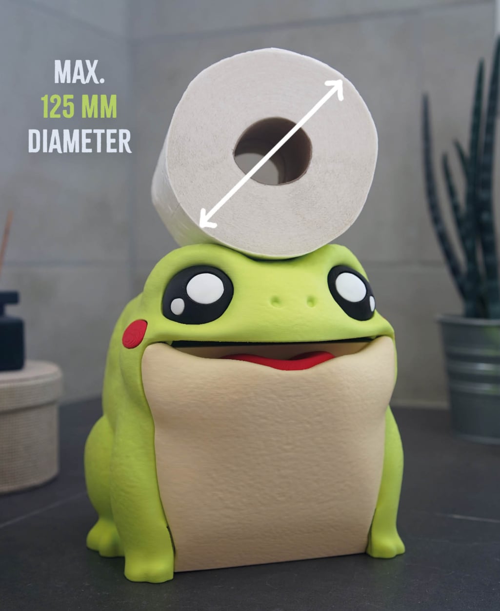 Frog Toilet Paper Holder
