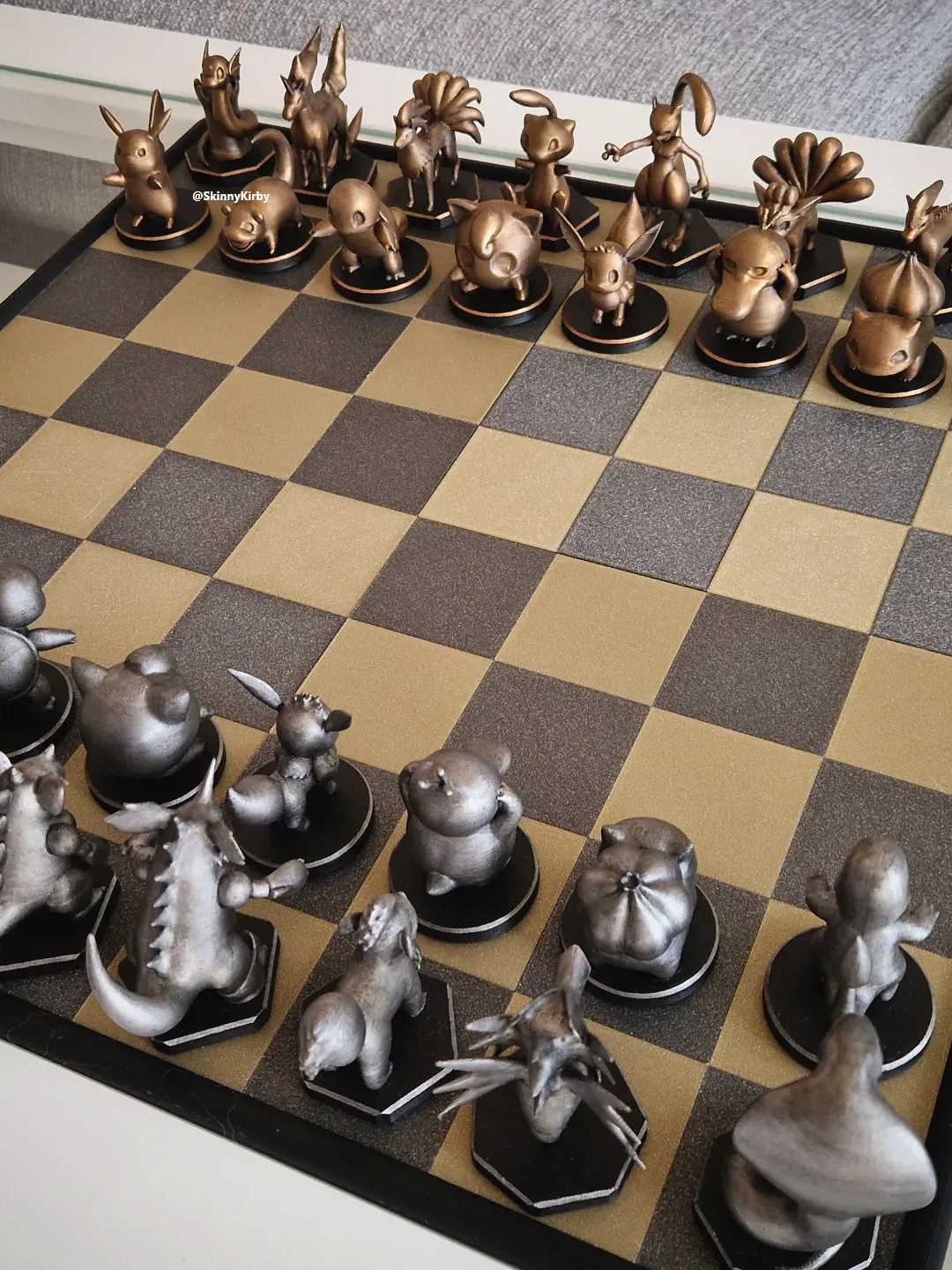 Custom Pokemon Chess Set